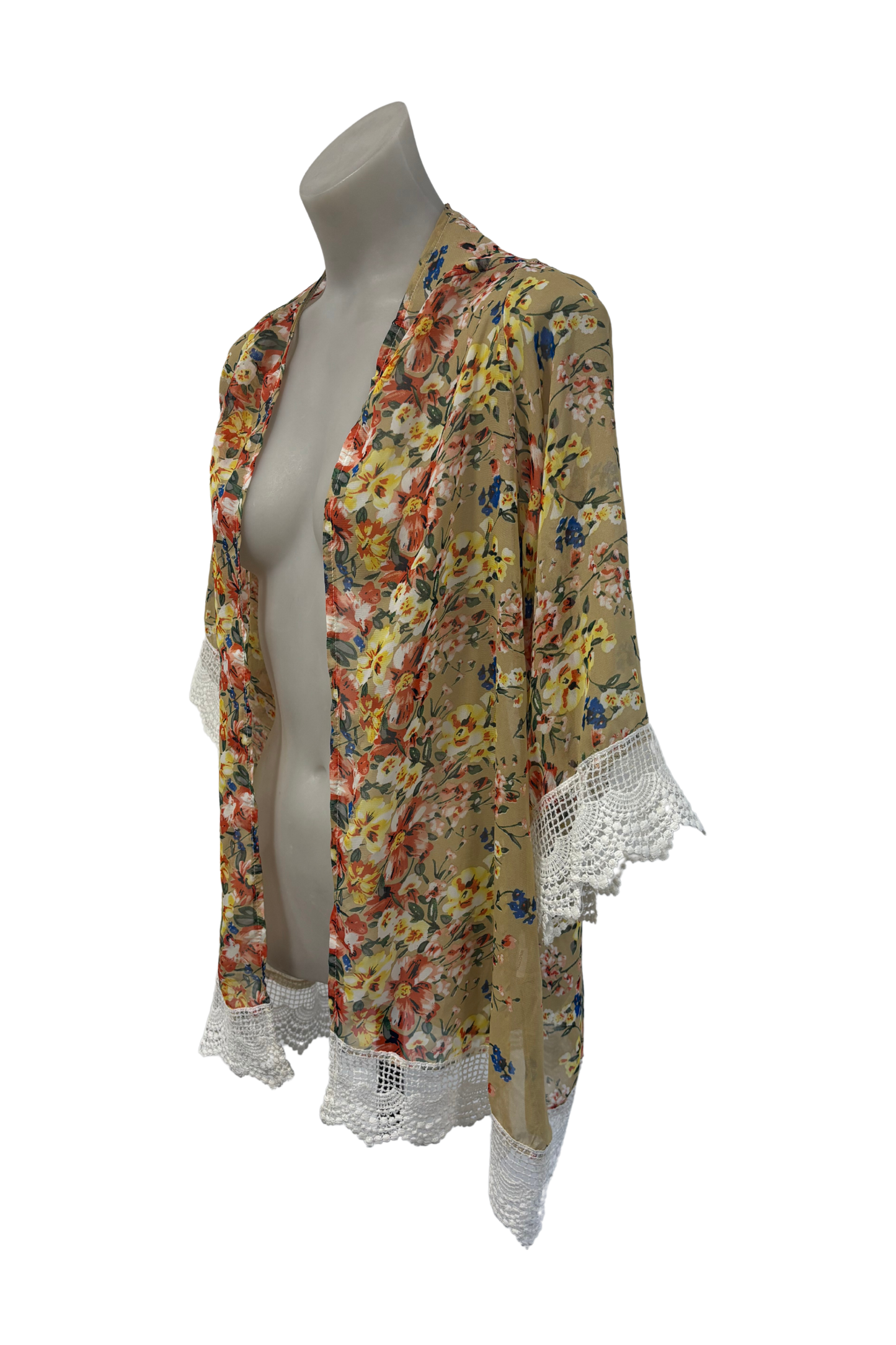 Antler NZ floral kimono, OSFM