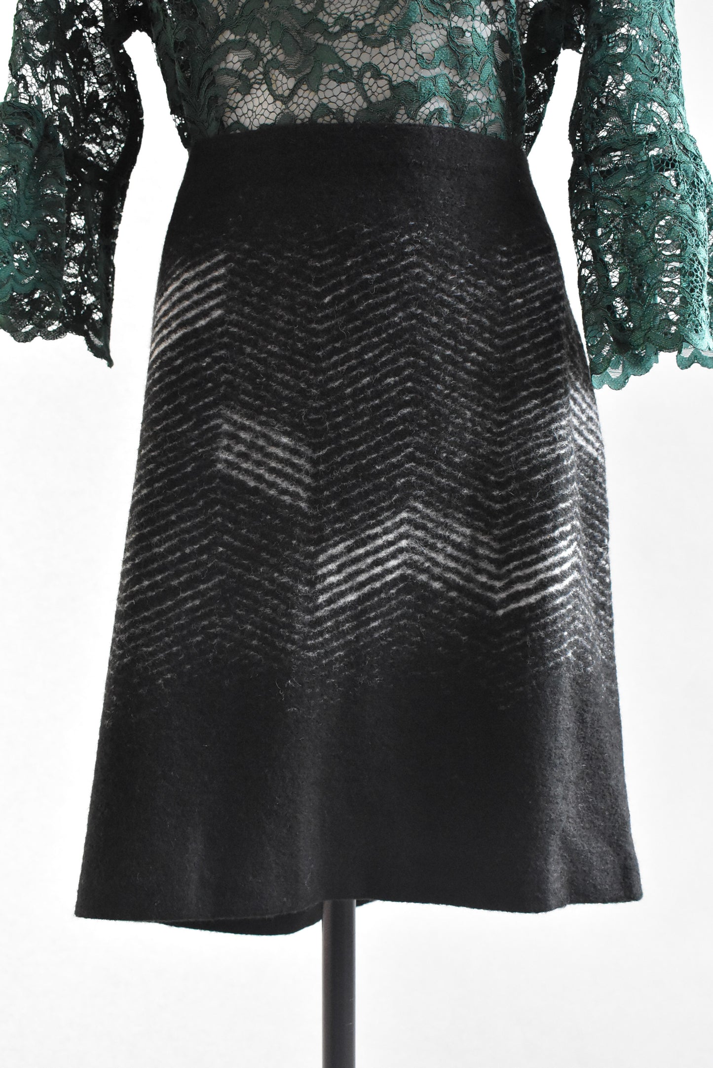 MAX wool blend mini skirt (NEW), 14