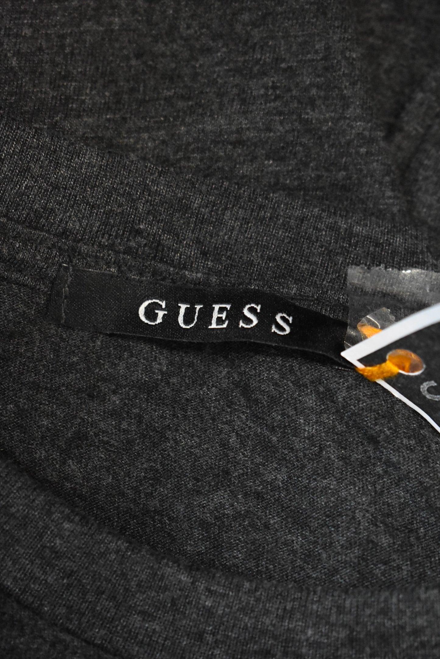 Guess dark grey cotton blend t-shirt, M