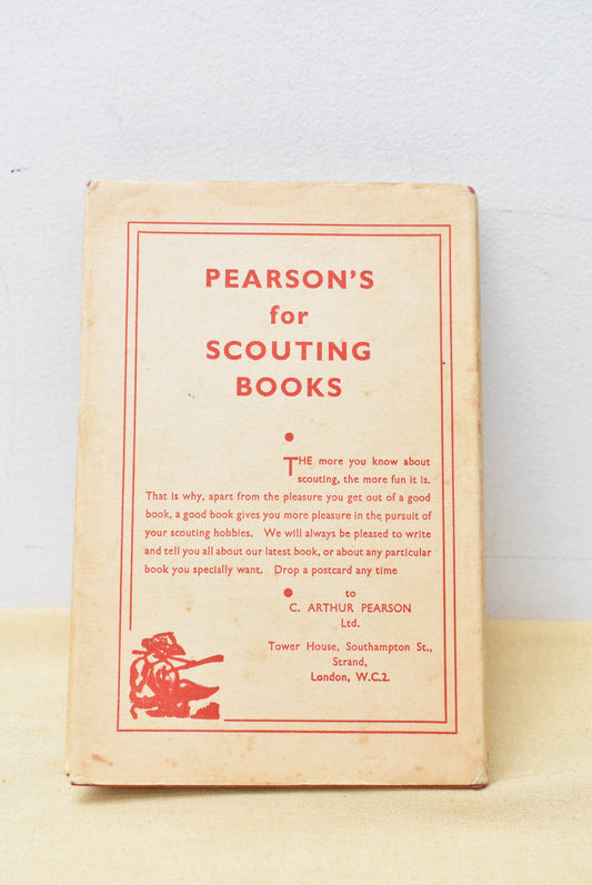 Vintage Scouting for Boys by Lord Baden-Powell 1955 edition