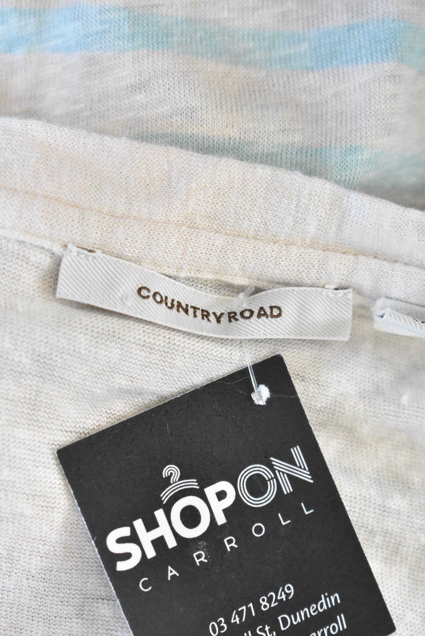 Country Road 100% linen tee, M