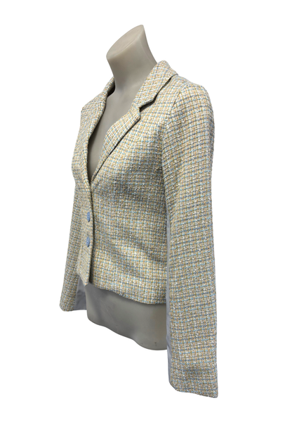 Annah. S NZ made vintage cropped blazer, S