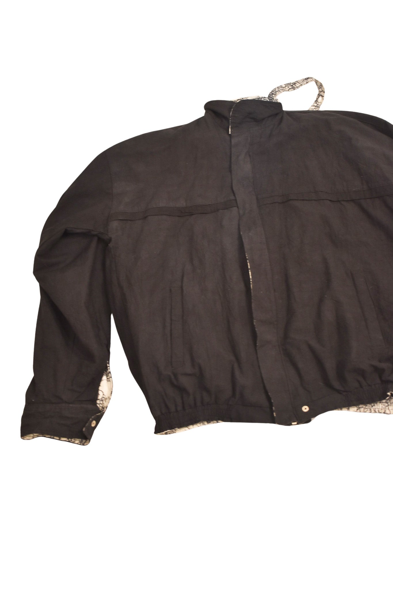 Reversable street wear bomber jacket