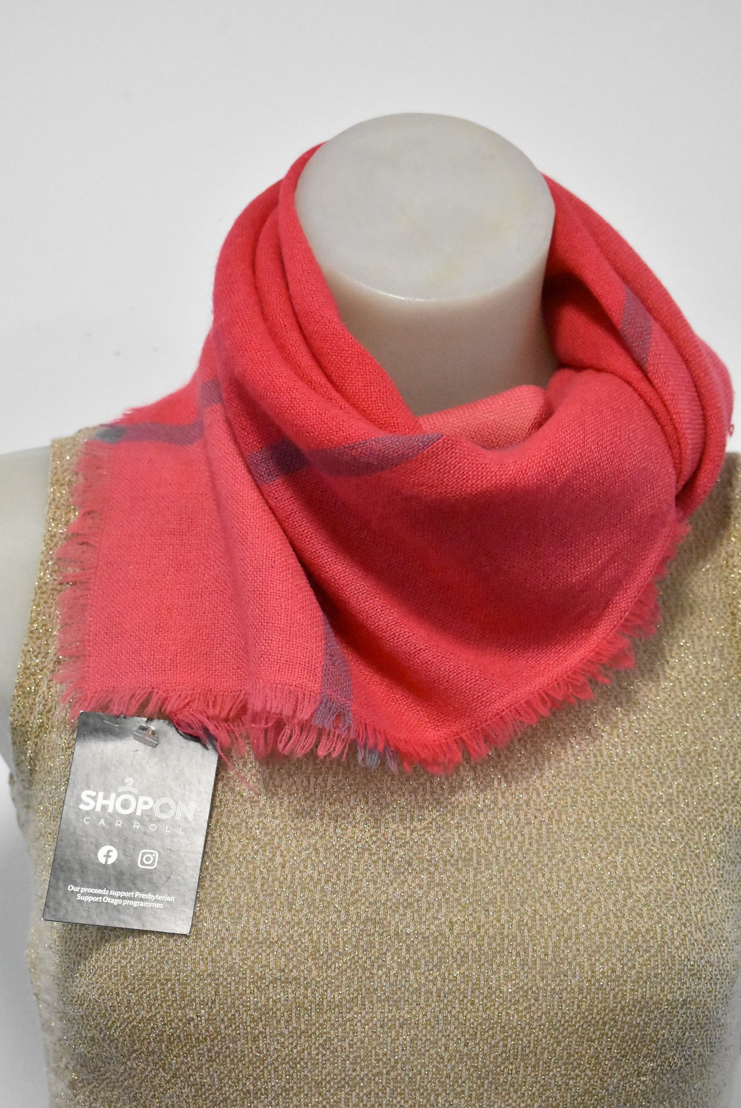 Glendream square 100% wool scarf