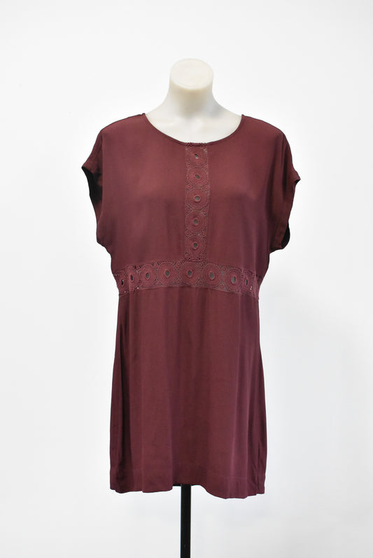 State of Play burgundy dress, 10