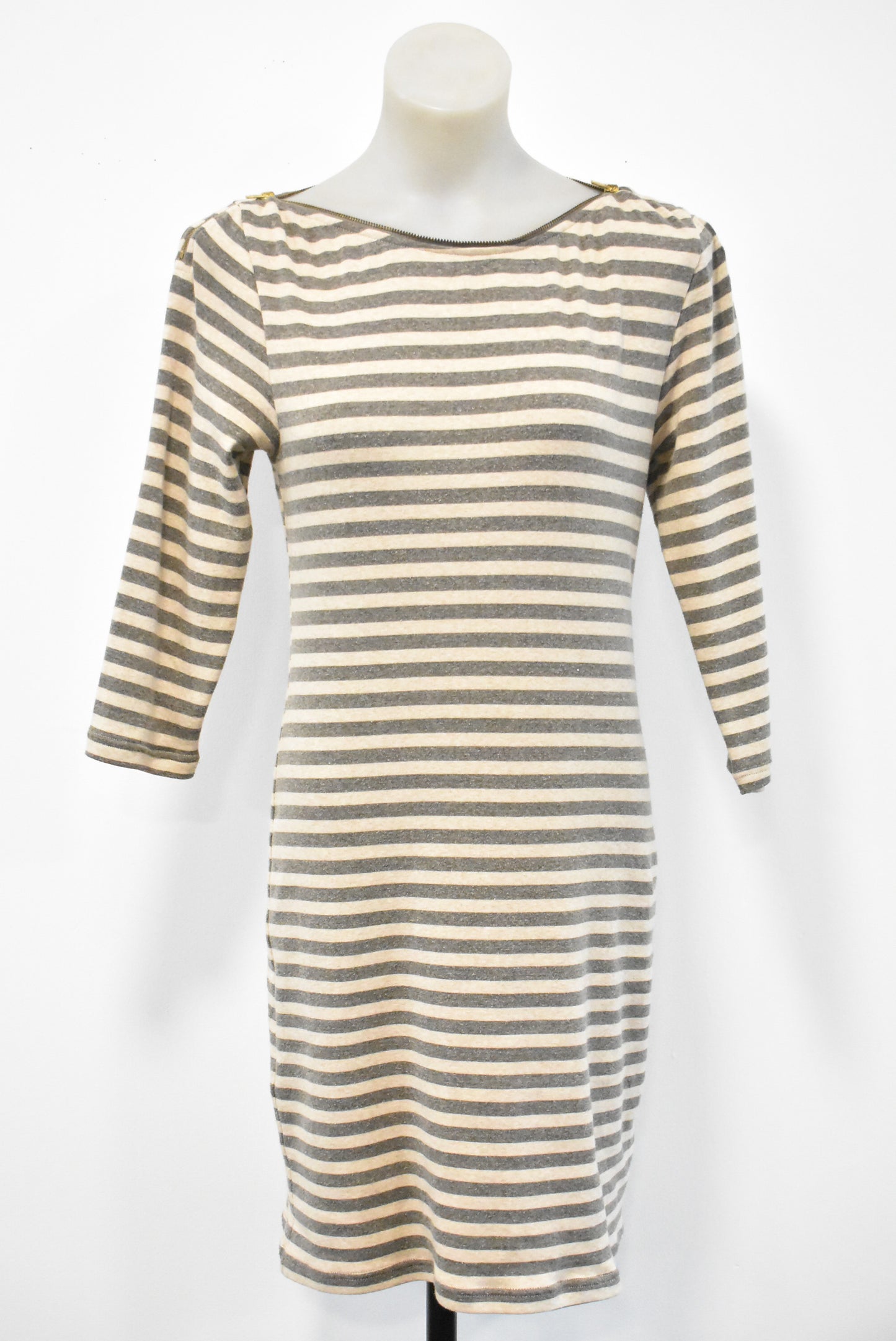 Sylvester striped cotton dress, XS