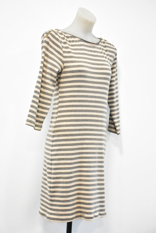 Sylvester striped cotton dress, XS