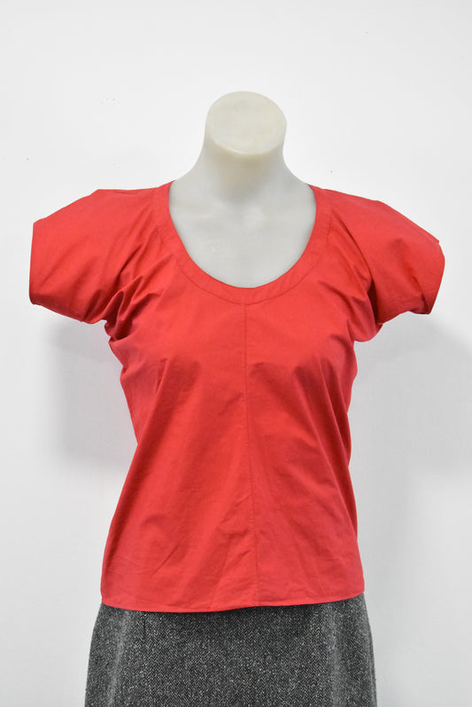 Marni 100% cotton red T-shirt, 38