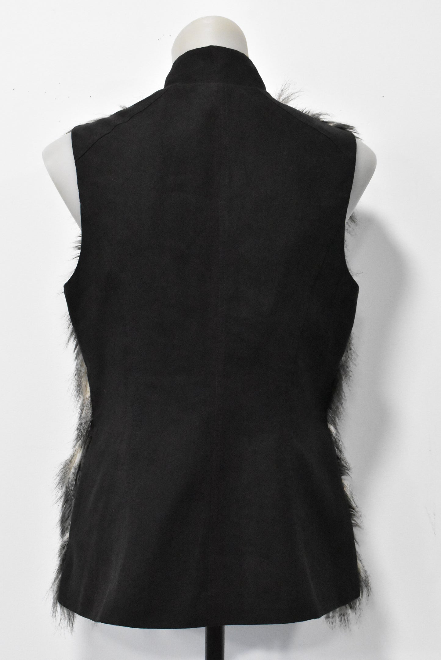 Verge faux-animaux vest, XS