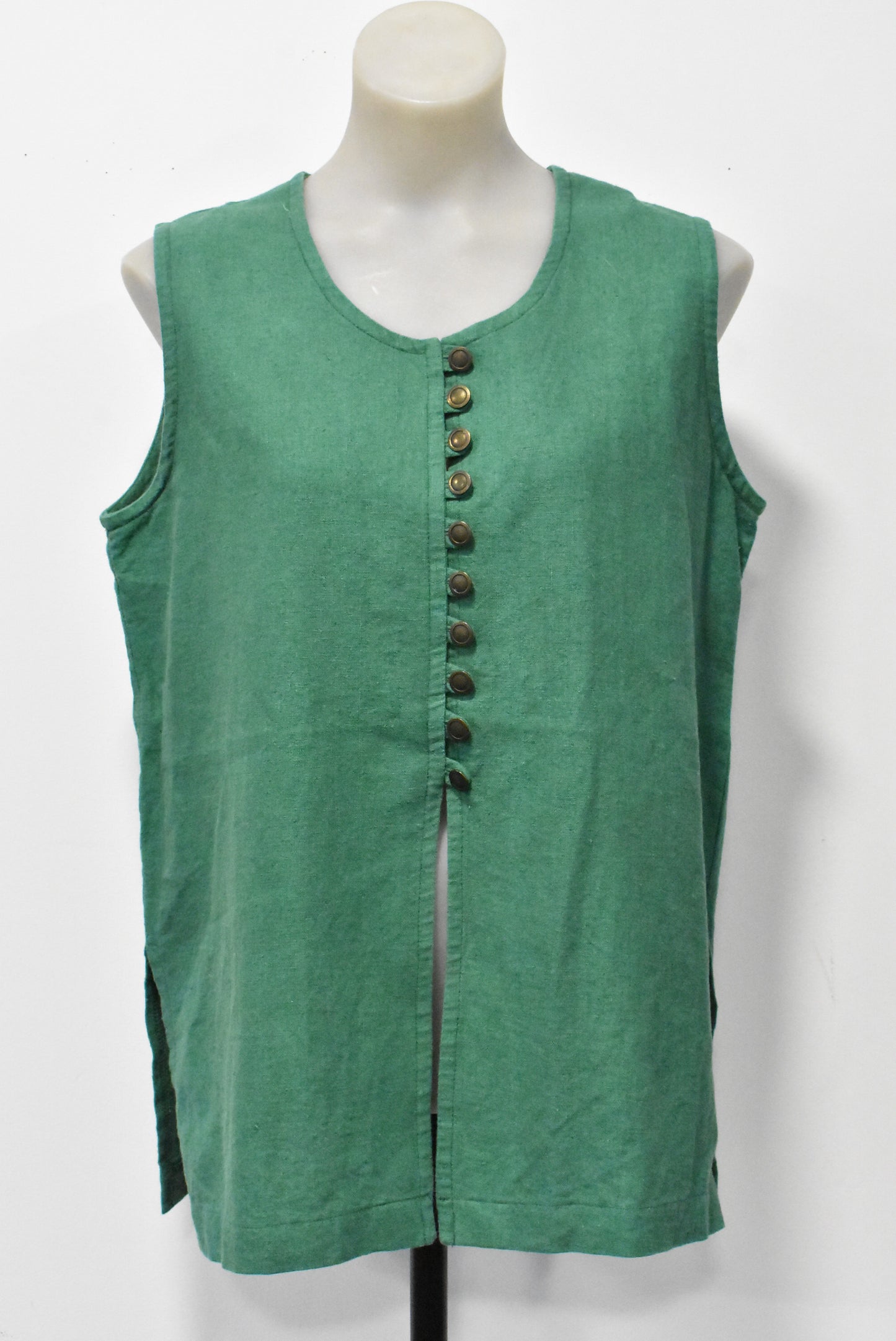 Jon Casuals retro cotton & linen vest, 12