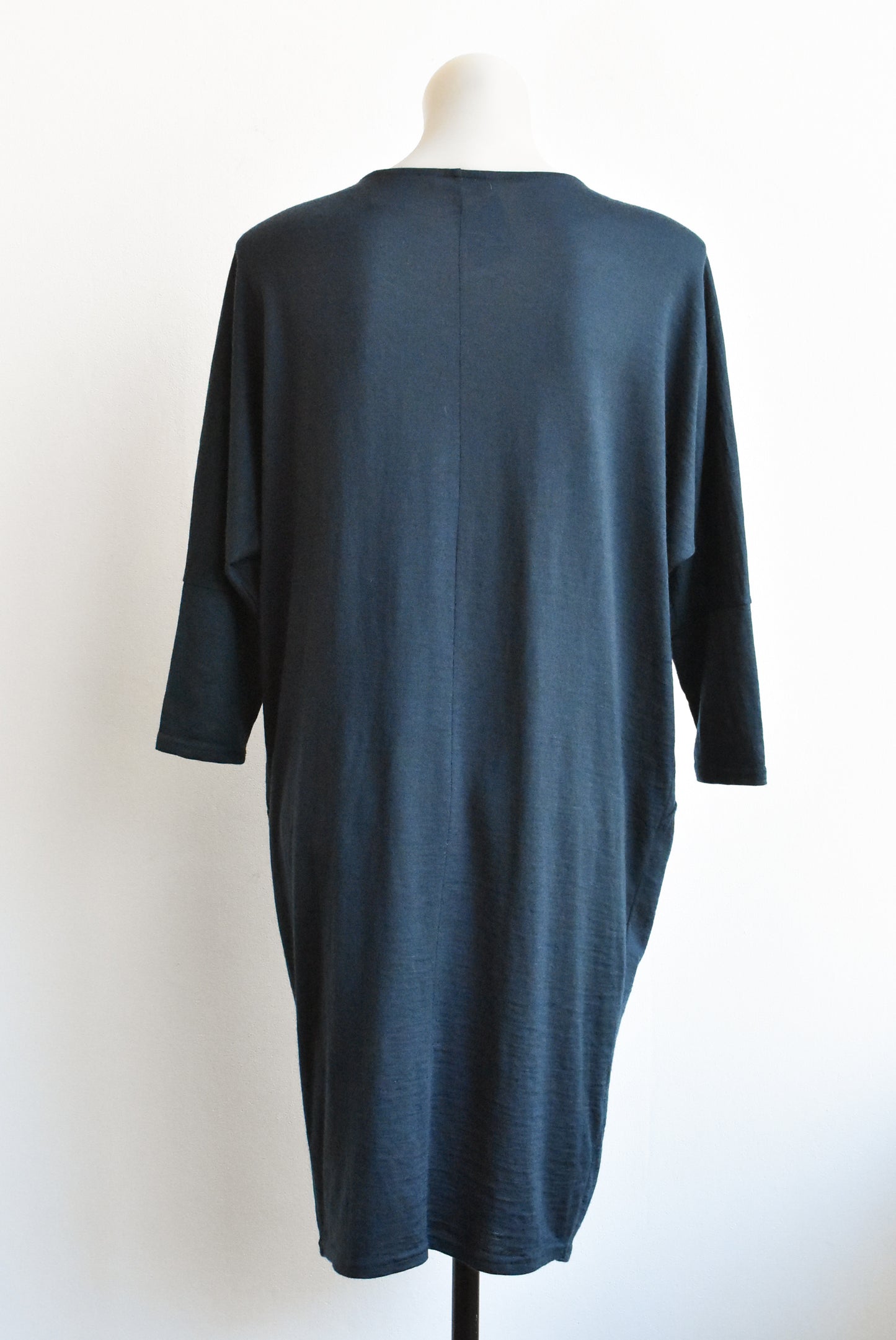 North South Merino merino wool long sleeve dress with pockets, M