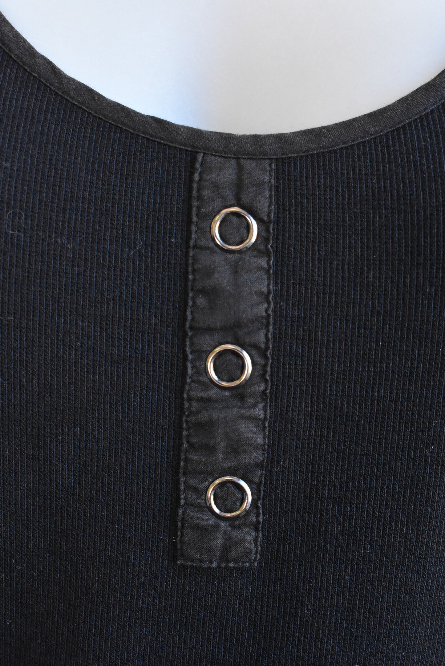 Jacqui-e sleeveless black dress with front pockets, size 12