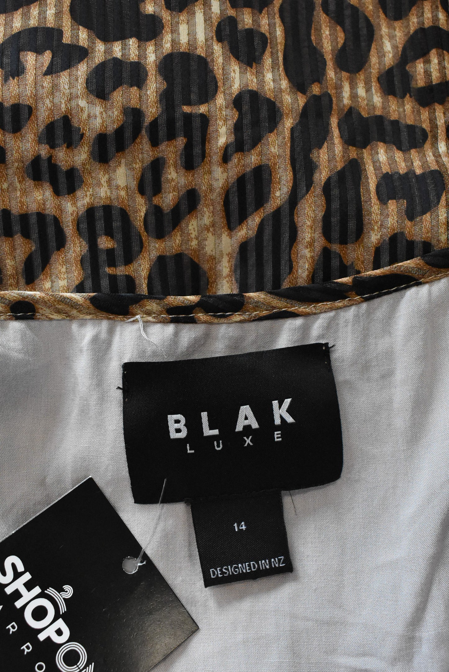 Blak Luxe slip dress