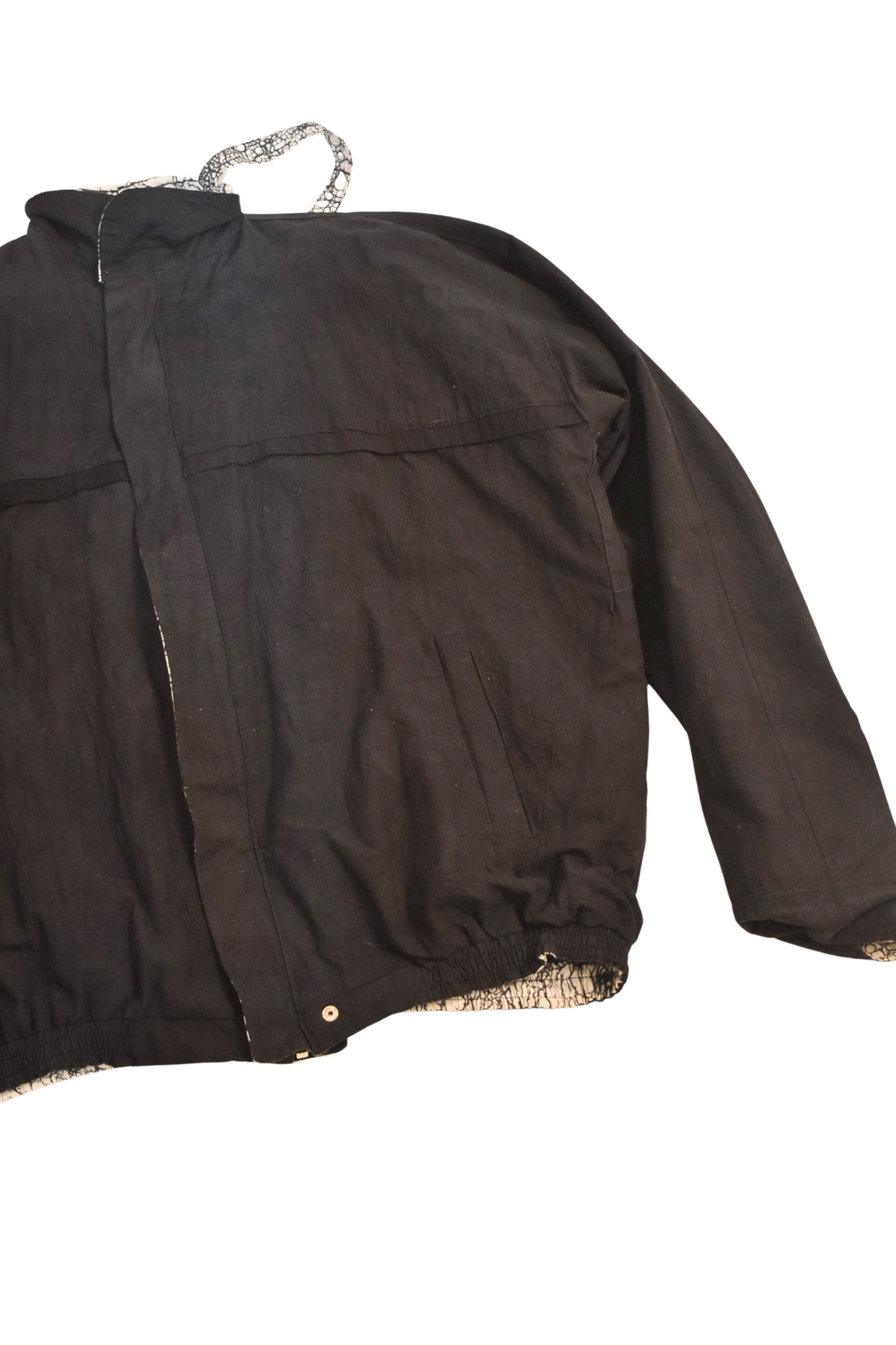 Reversable street wear bomber jacket