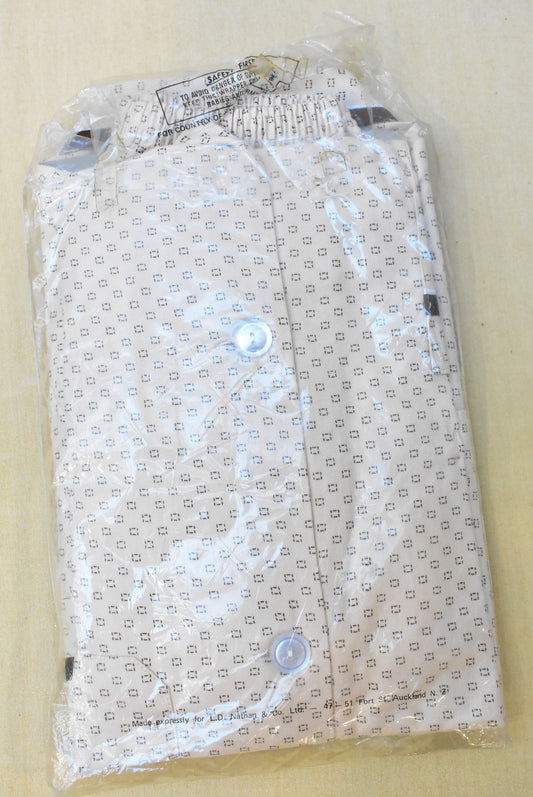 Retro Prince Ferrari men's 100% cotton long-sleeve pyjamas, M (NWT)