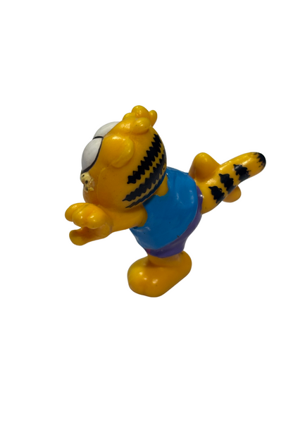 Vintage 1981 Garfield running figure