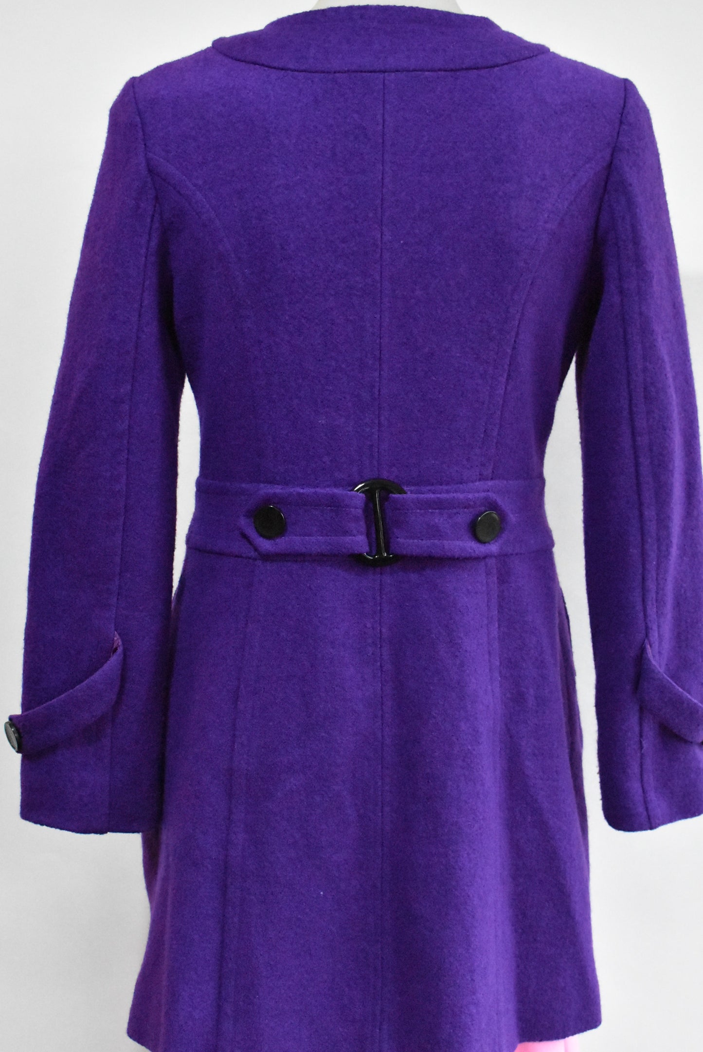 Yillian purple winter coat, S