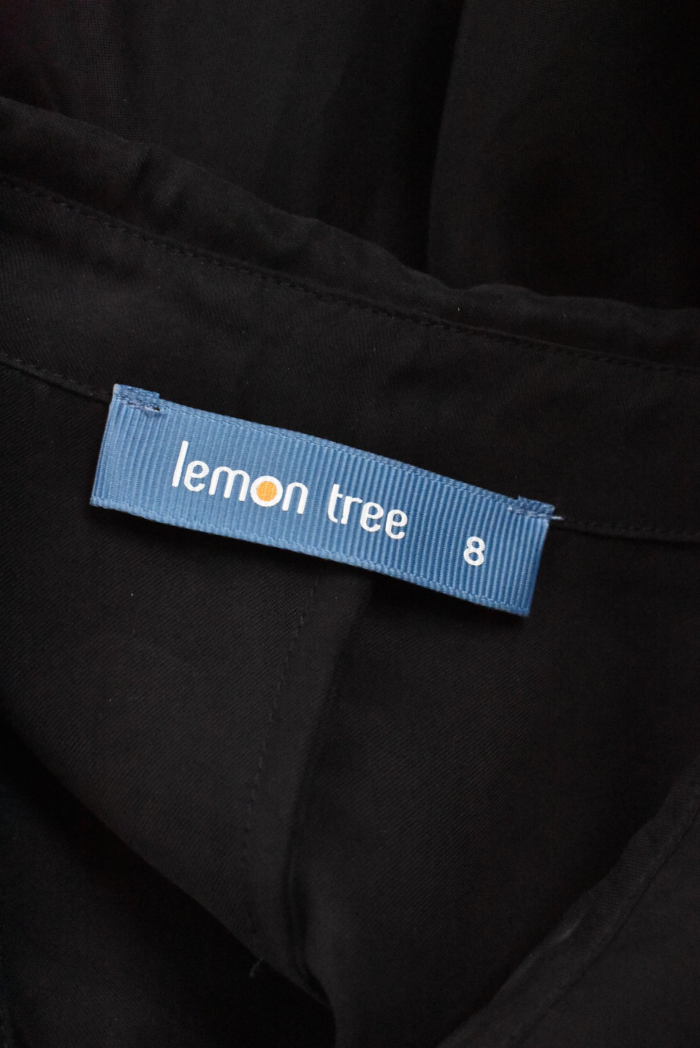 Lemon Tree long sheer tailed shirt/shirtdress, 8