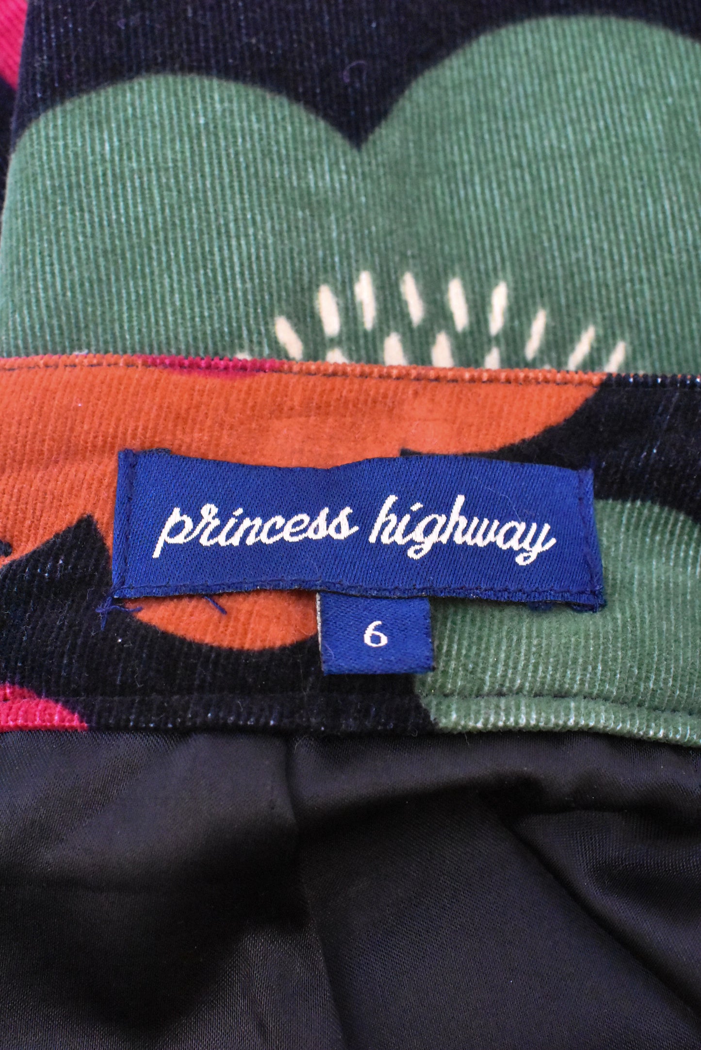 Princess highway corduroy skirt, 6