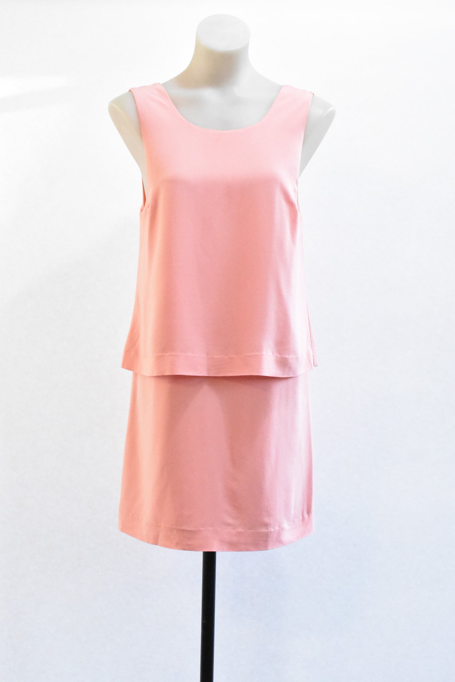 Sisters dusky pink singlet dress, size 8