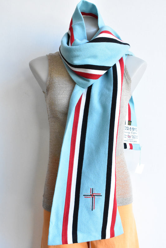 Ryder & Amies British university (Cambridge?) scarf