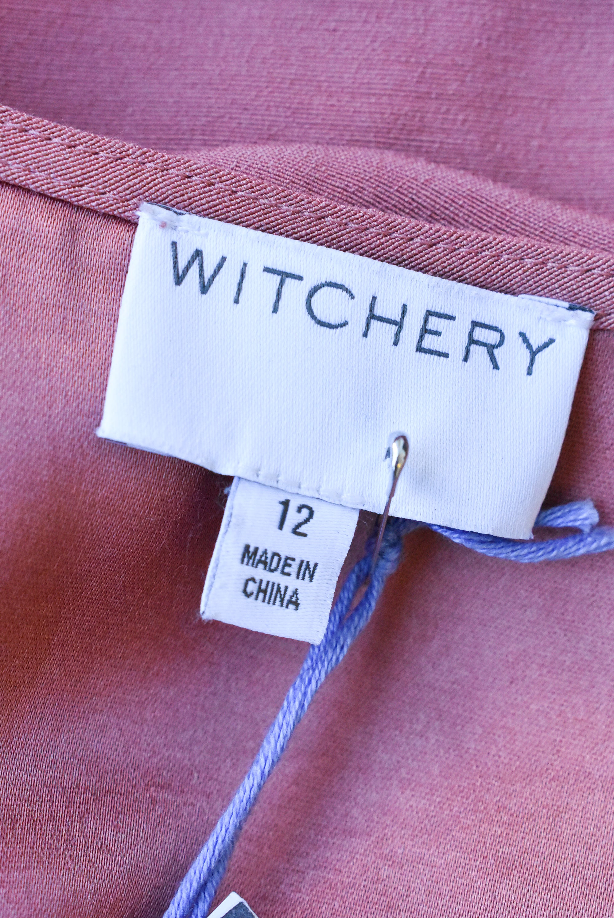 Witchery purple hot sale dress