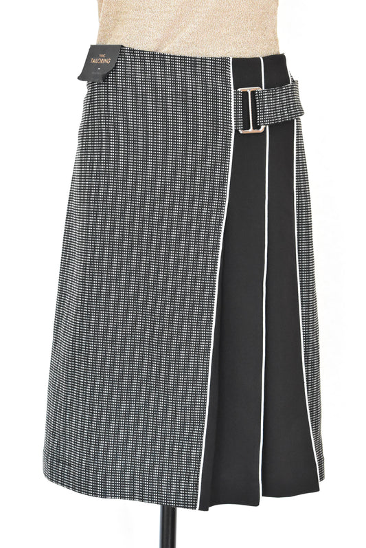 Next black and white skirt, 12 (NEW)
