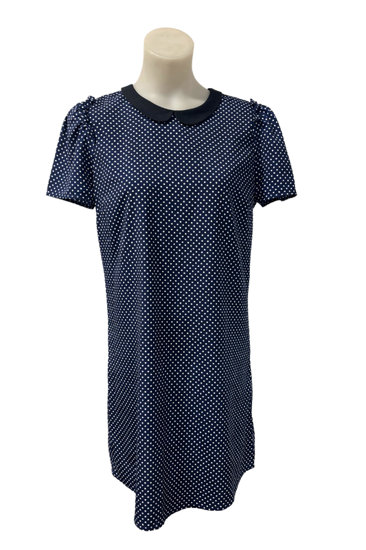 Maison Scotch Amsterdams Blauw Polka dot mini dress, S