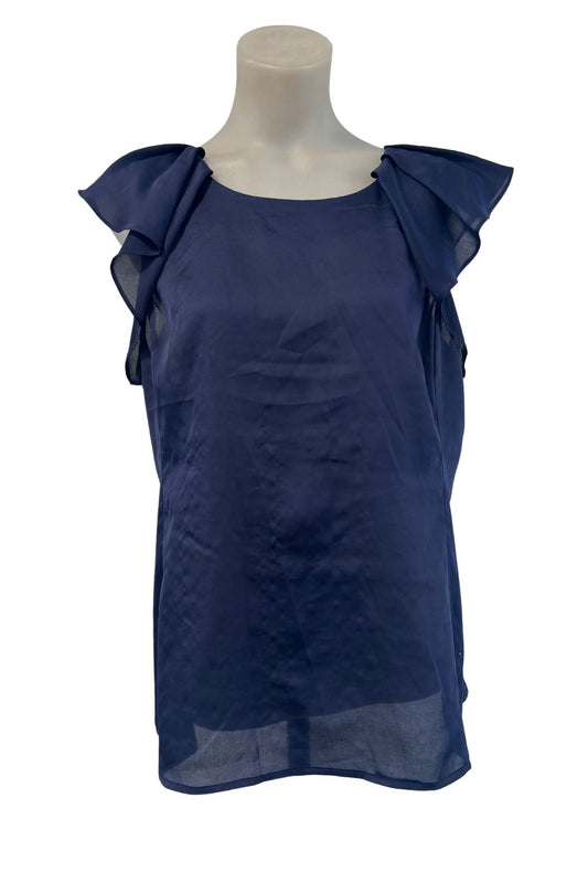 Sunny Girl ruffle satin tank top, 14
