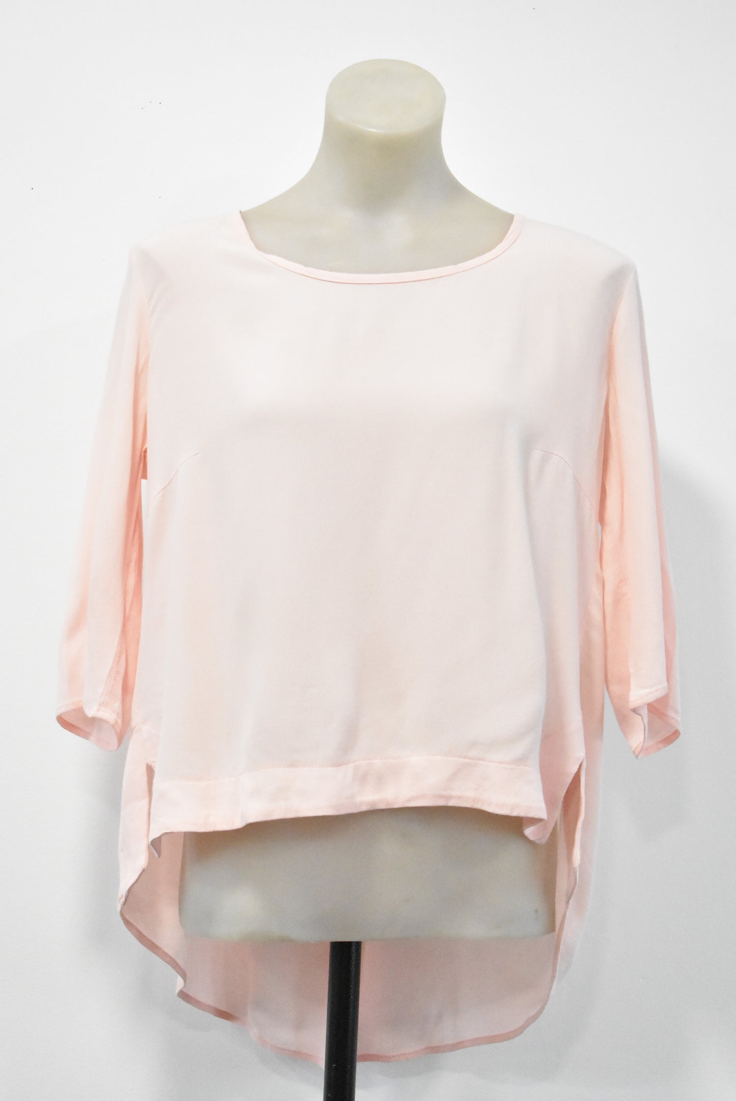 Charmaine Reveley light pink flowy top, 8