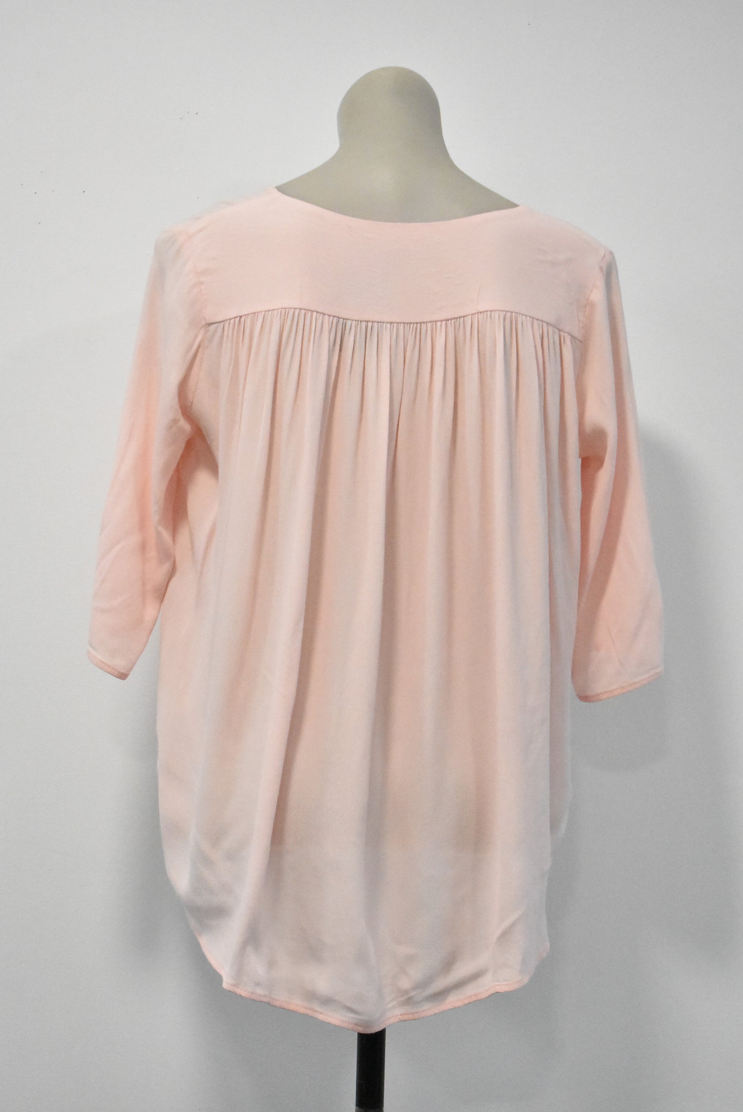 Charmaine Reveley light pink flowy top, 8