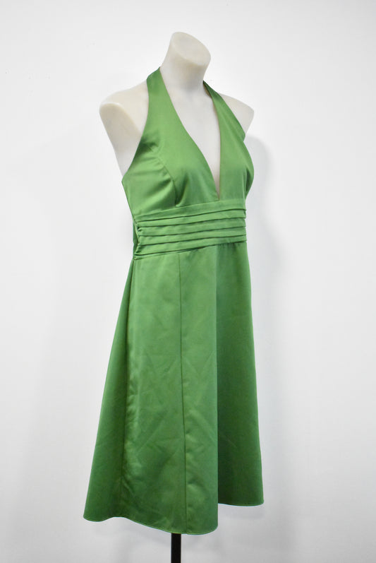 Stax bright green evening dress, 16