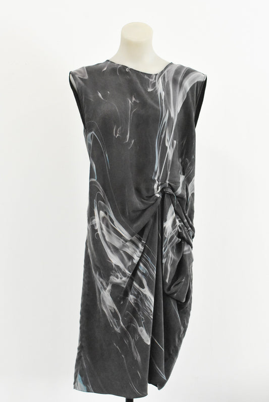 Scanlan & Theodore silk layered dress, S