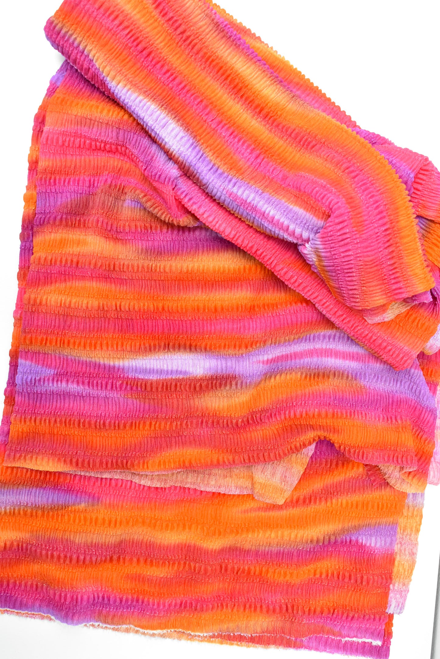 Orange and Purple fabric