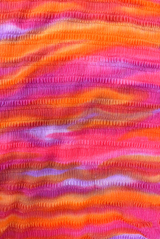Orange and Purple fabric