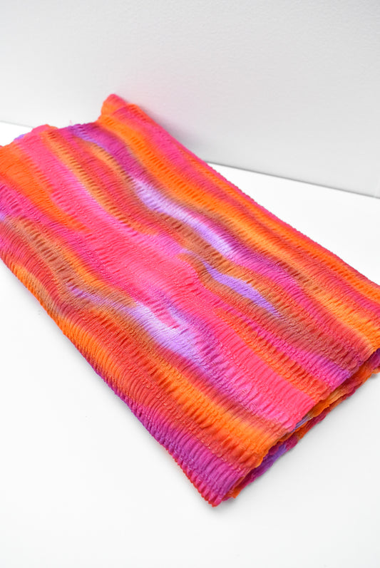 Orange and Purple fabric