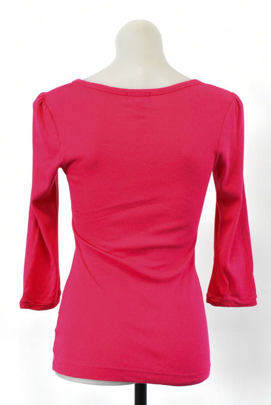 Witchery hot pink top, S