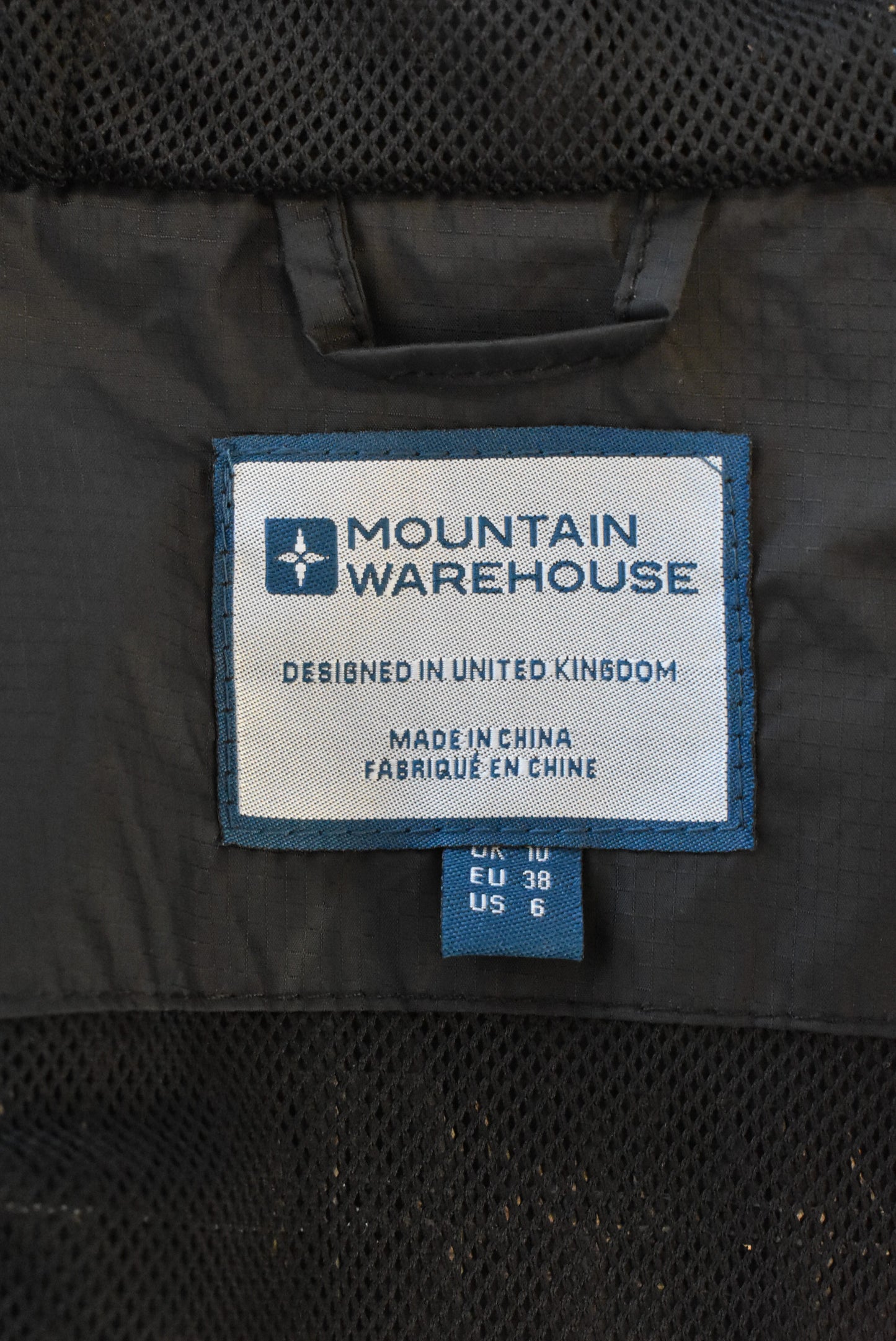 Mountain Warehouse rain jacket, 10