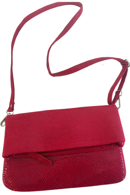 Vintage Salvatore Ferragamo cherry red cross body bag