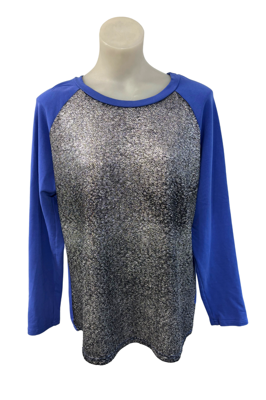 Augustine shimmer lightweight jumper, L