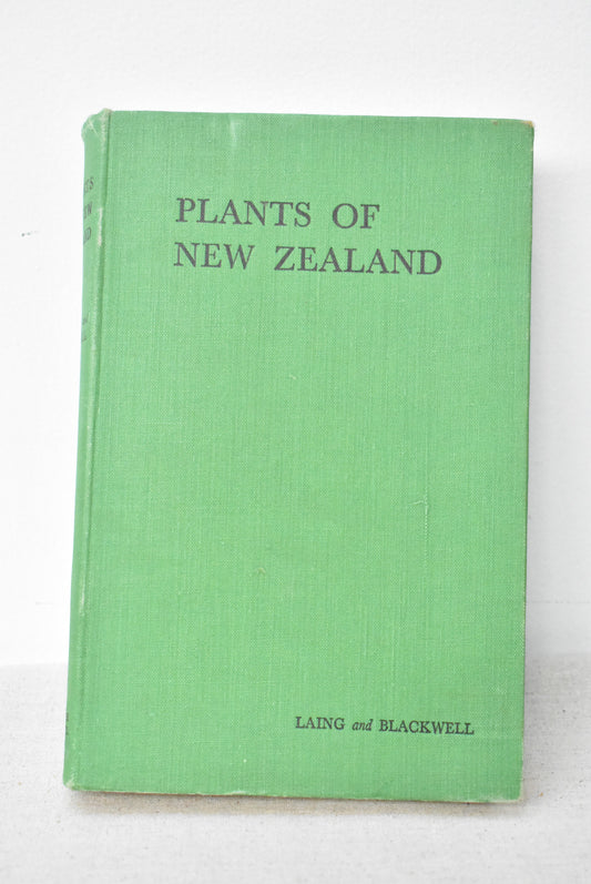 Vintage "Plants of New Zealand" by Laing & Blackwell 5th edition