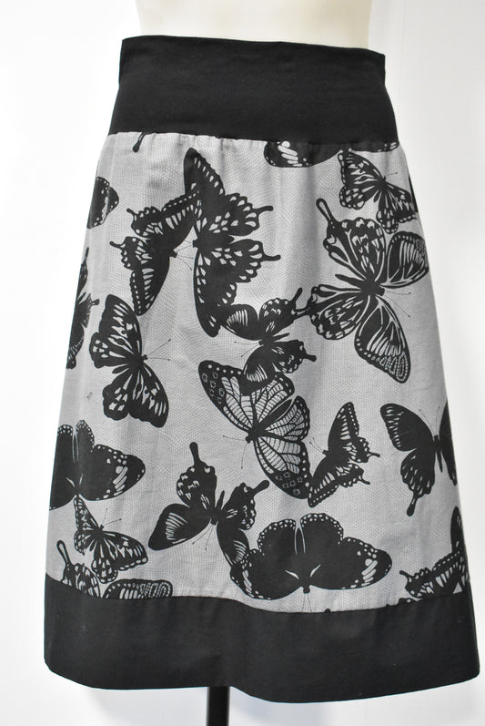 Tava butterfly reversible cotton skirt, 14