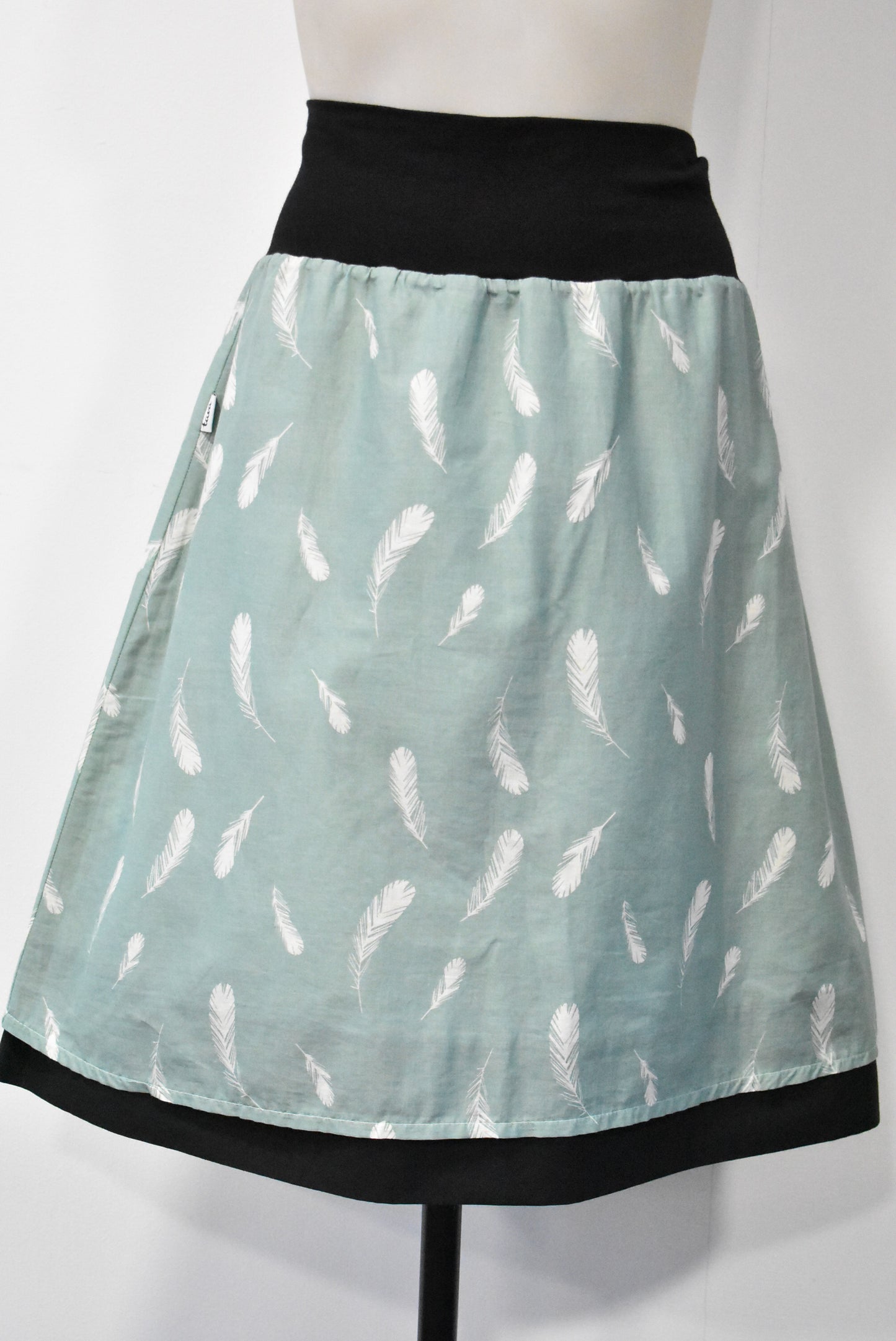 Tava butterfly reversible cotton skirt, 14