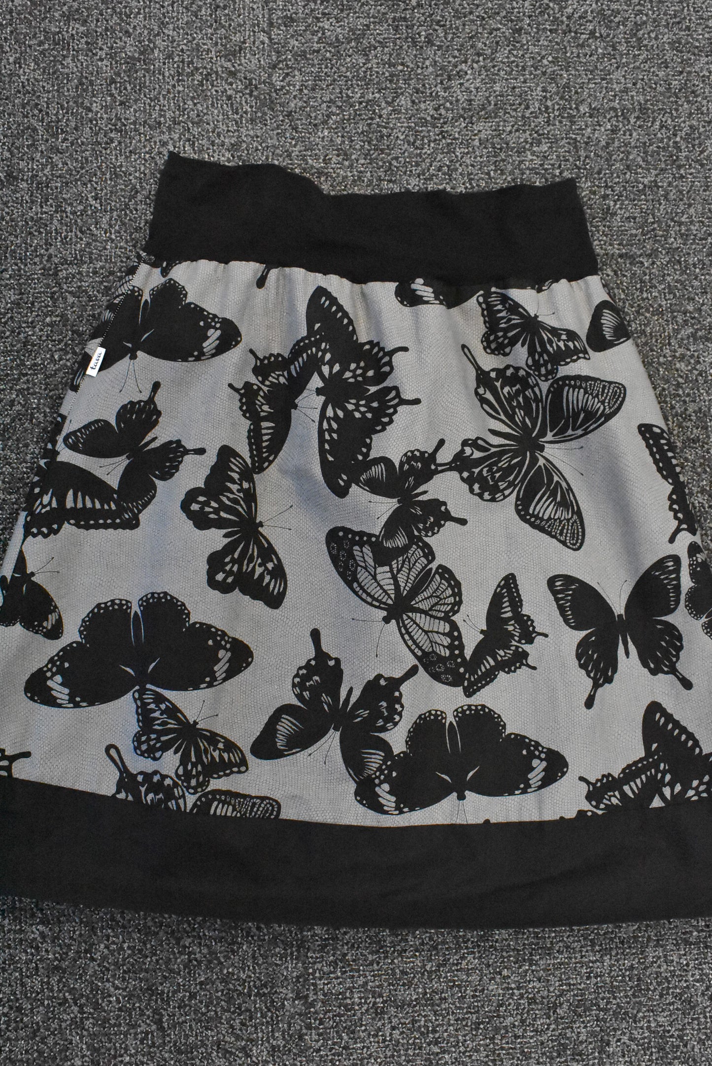 Tava butterfly reversible cotton skirt, 14