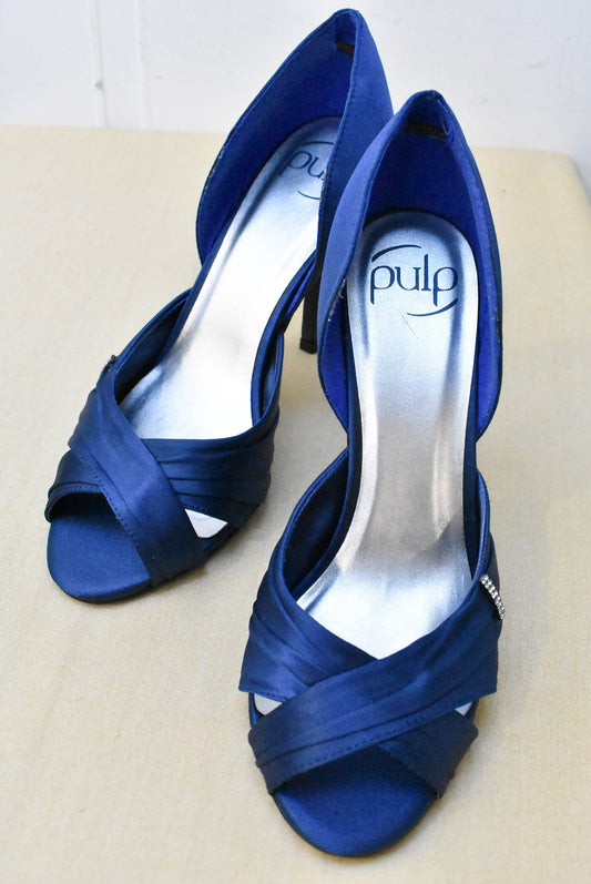 Pulp orchid sapphire high heels, 8