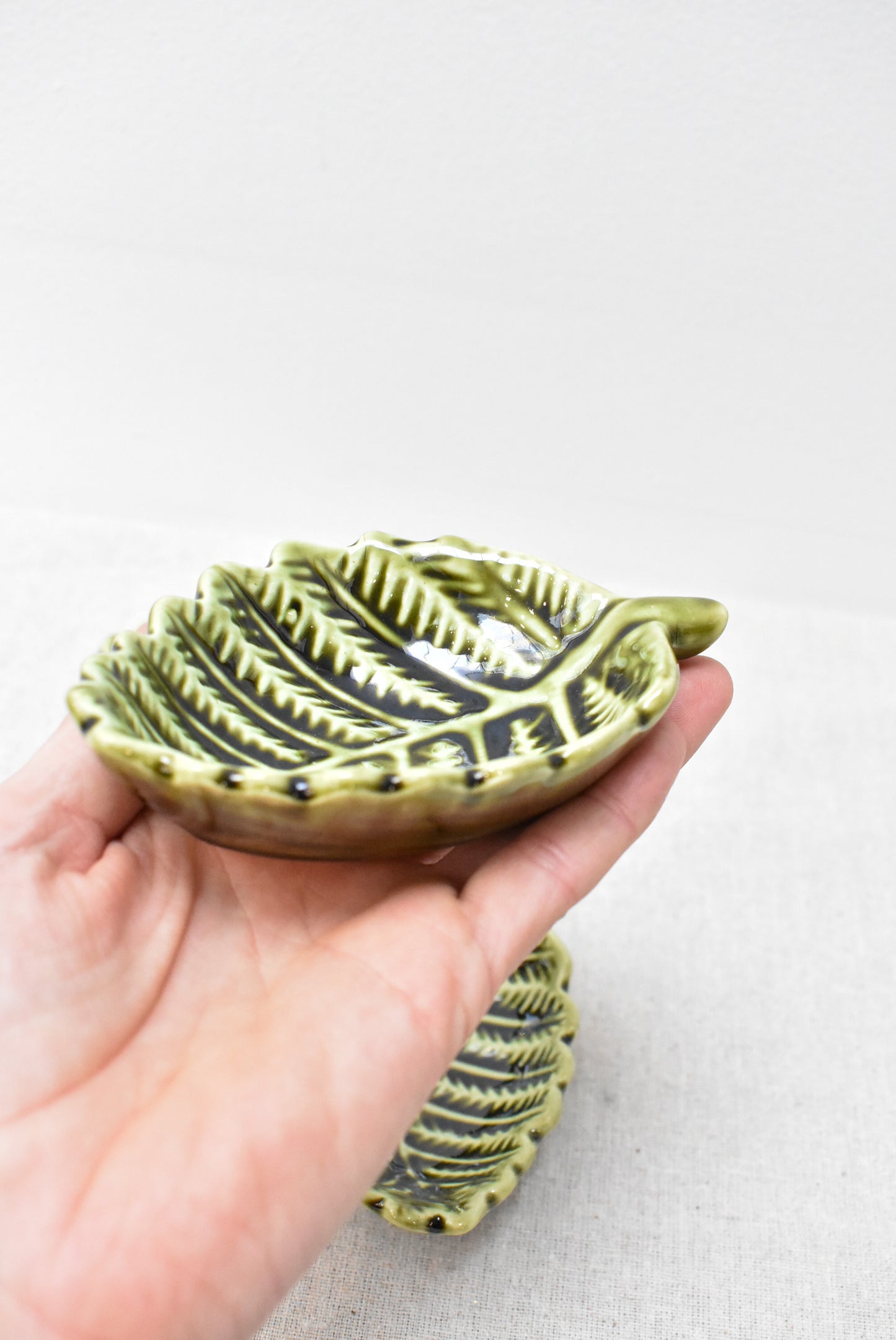 Living & Giving fern dipping bowls