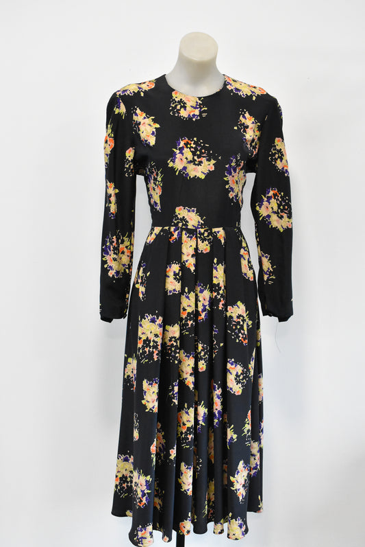 Blooms by Silvia Dove Sydney vintage dress with pockets, S