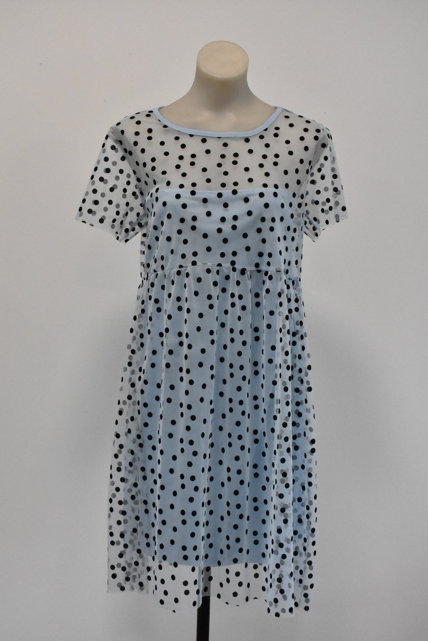 Polka dot dress L