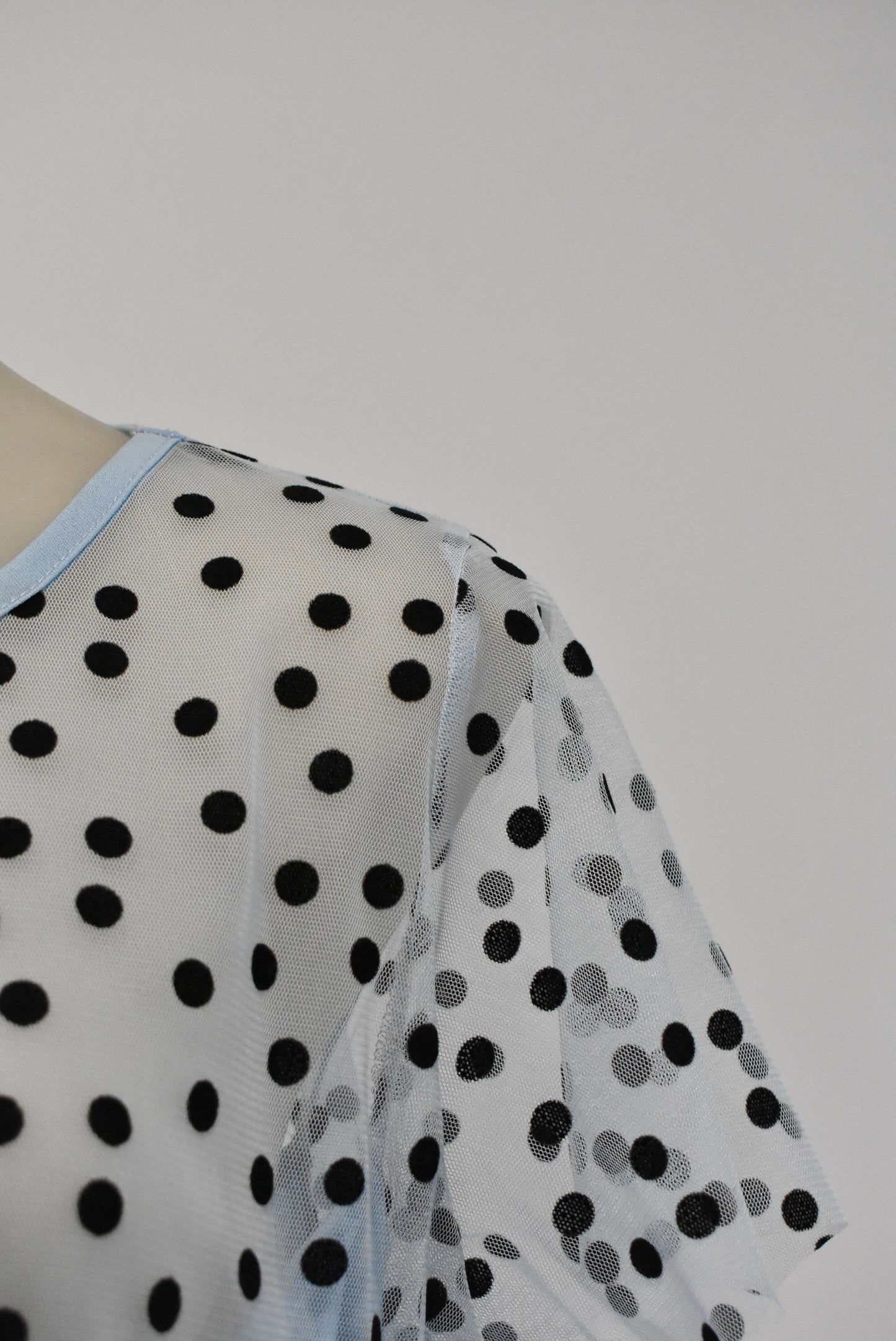 Polka dot dress L