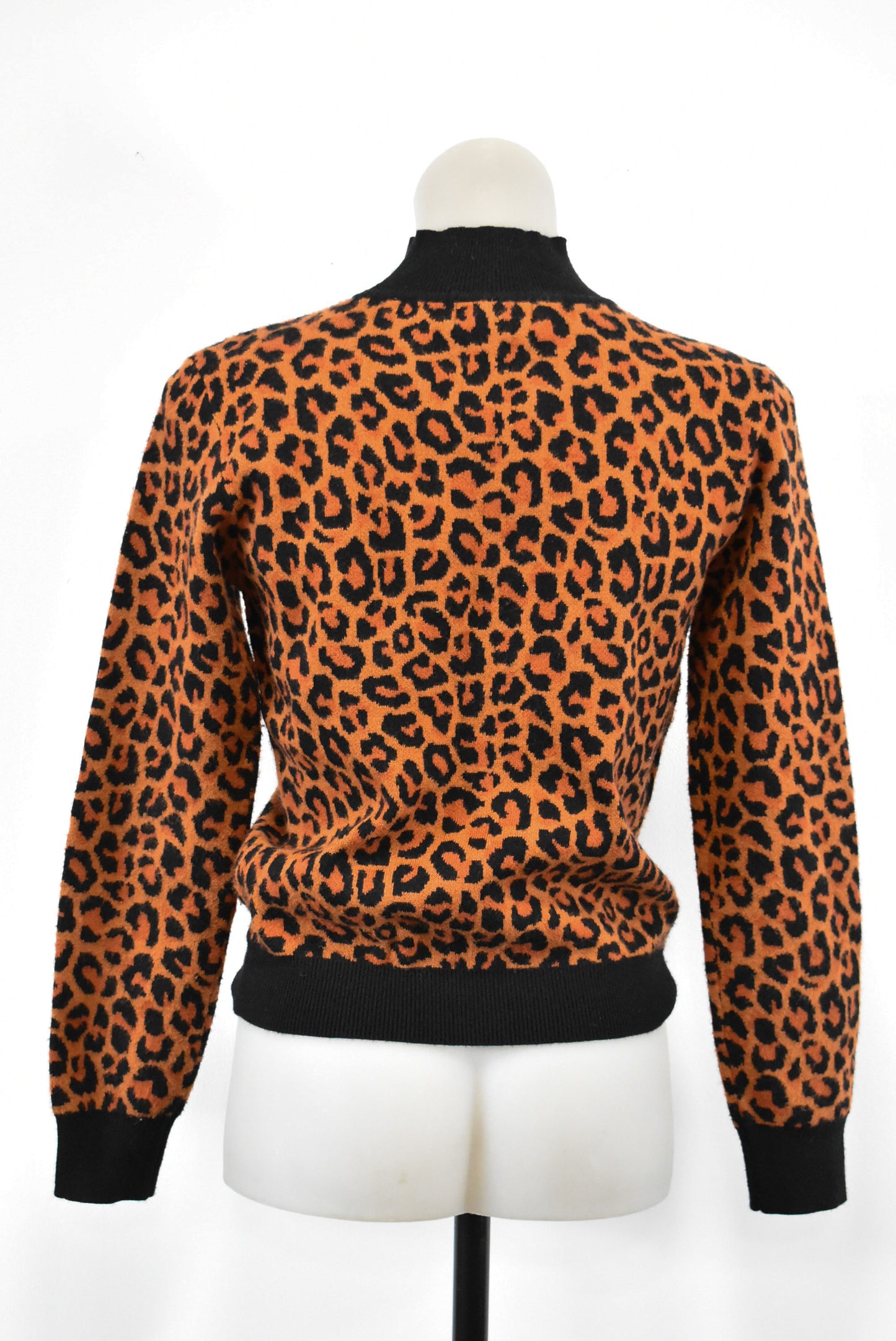 Revival leopard-printed sweater, 10